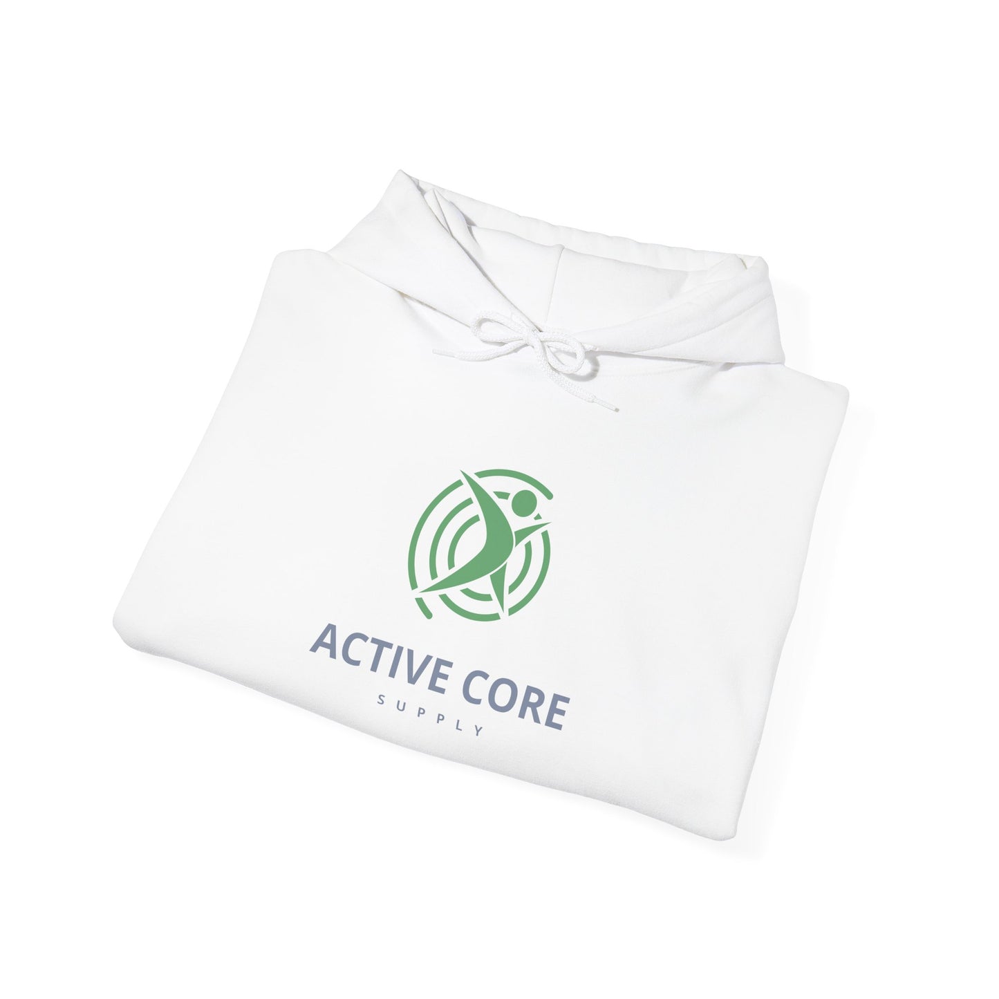 Active Core Fitness Hoodie — Minimal Gym Logo Pullover
