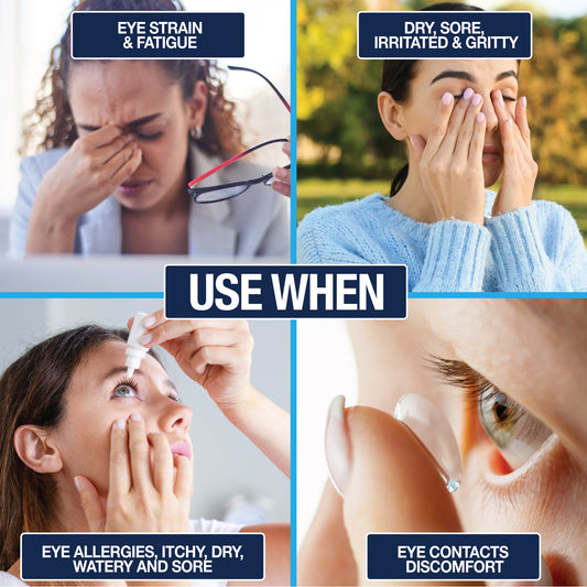 Eye Health Vision Support Vitamins Supplement Capsules 60ct