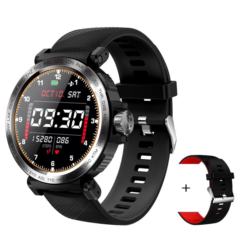 IP68 Waterproof Smartwatch Touch Screen Fitness Tracker Watch