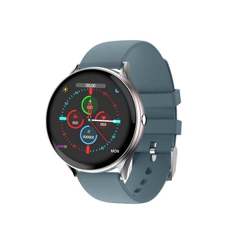 Smartwatch Heart Rate Blood Pressure Fitness Tracker iOS Android