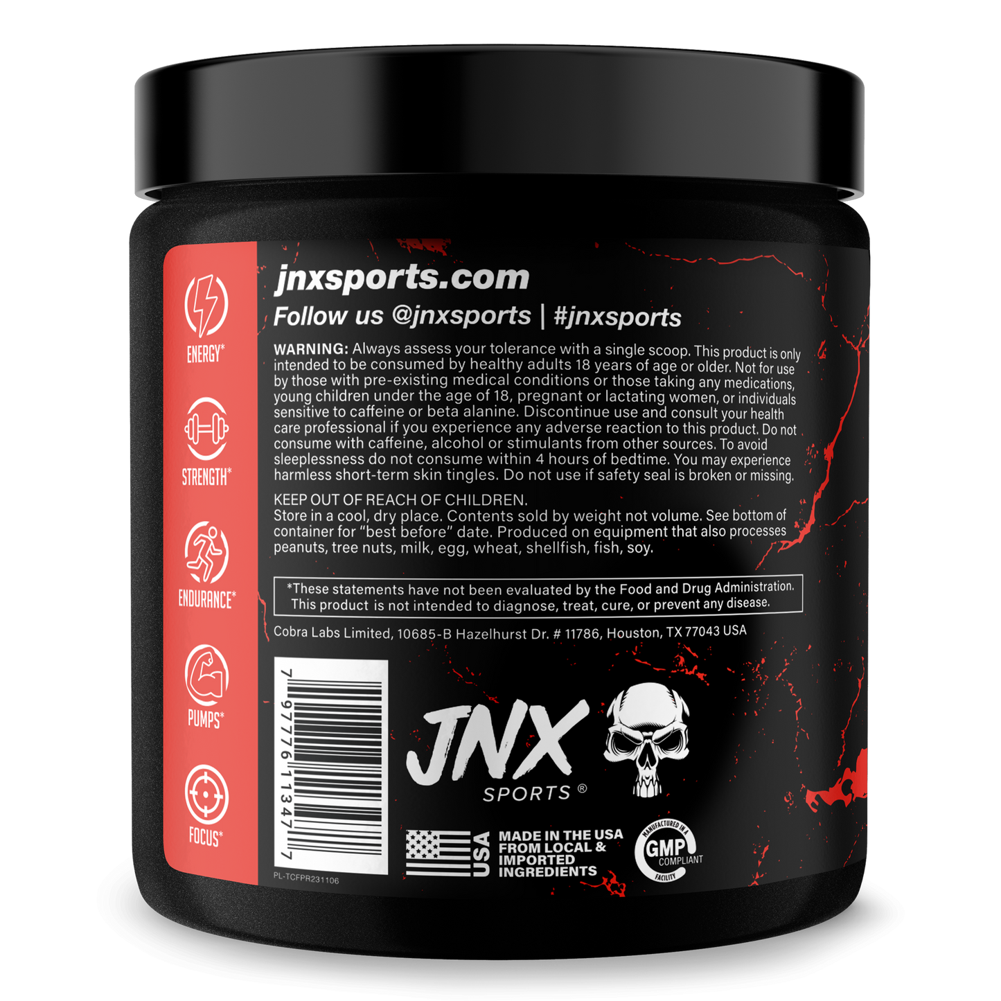 Pre Workout Energy Focus Performance Booster