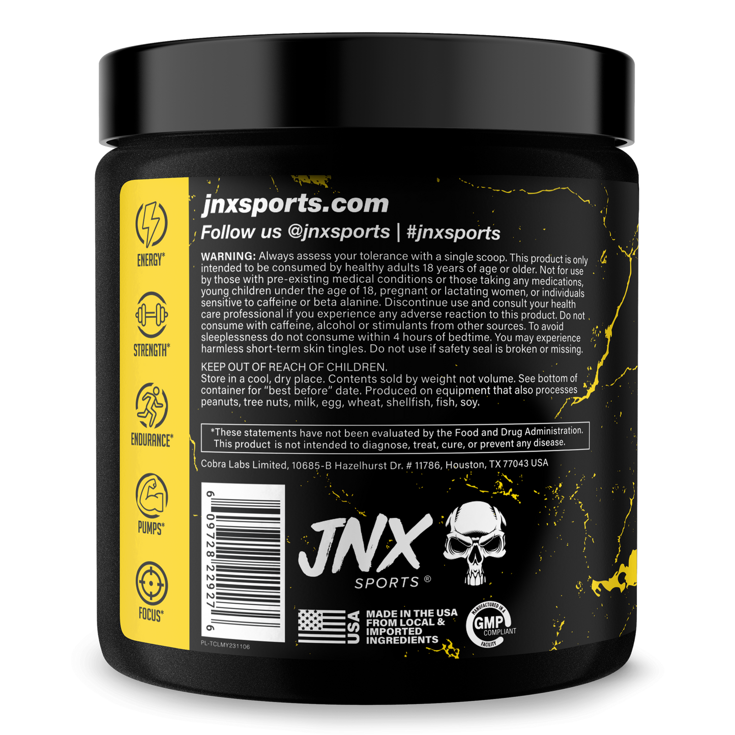 Pre Workout Energy Focus Performance Booster