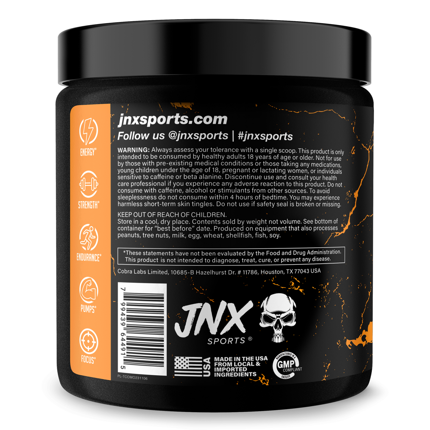Pre Workout Energy Focus Performance Booster