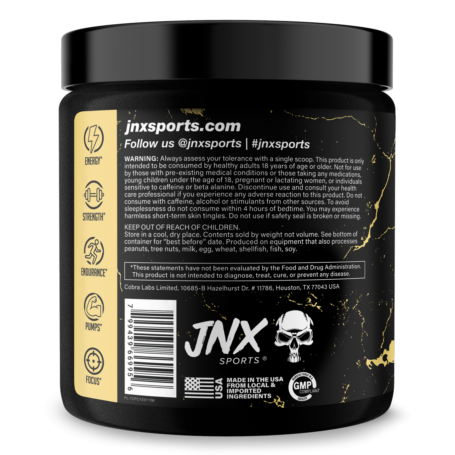 Pre Workout Energy Focus Performance Booster