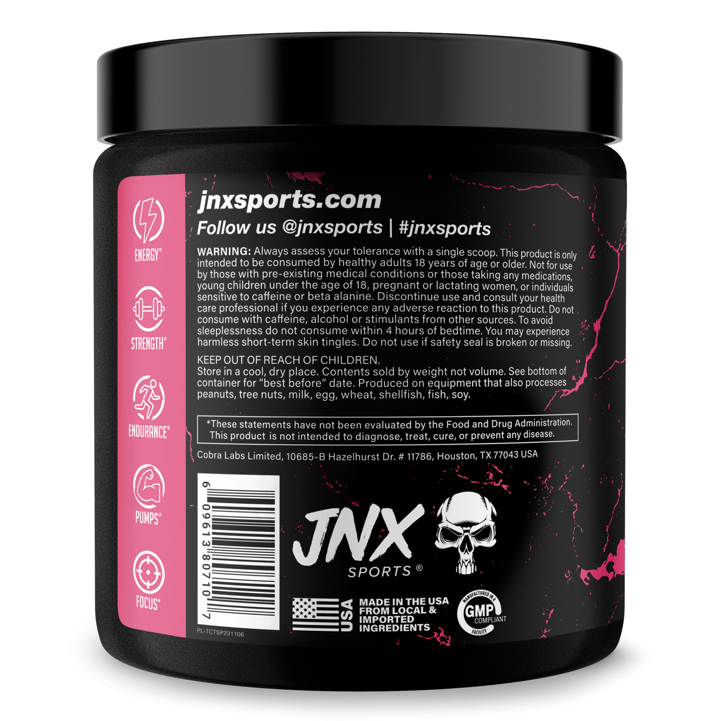 Pre Workout Energy Focus Performance Booster