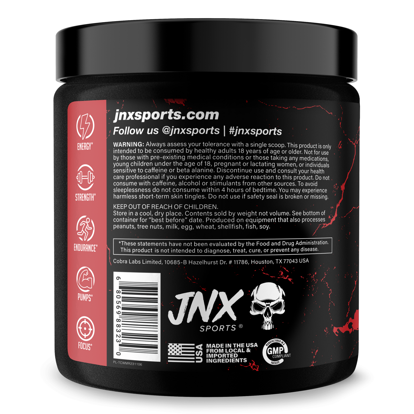 Pre Workout Energy Focus Performance Booster