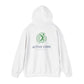 Active Core Fitness Hoodie — Minimal Gym Logo Pullover