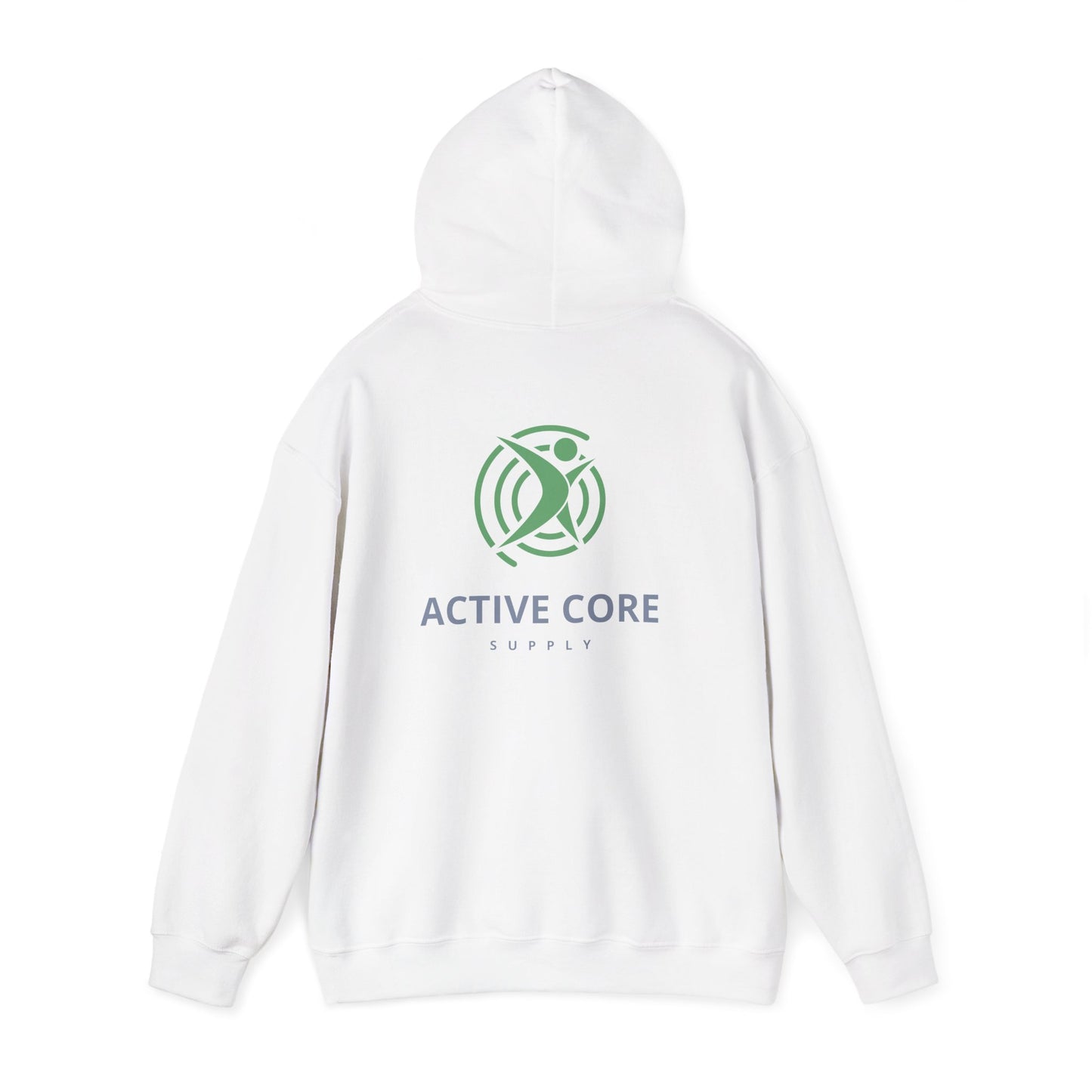 Active Core Fitness Hoodie — Minimal Gym Logo Pullover