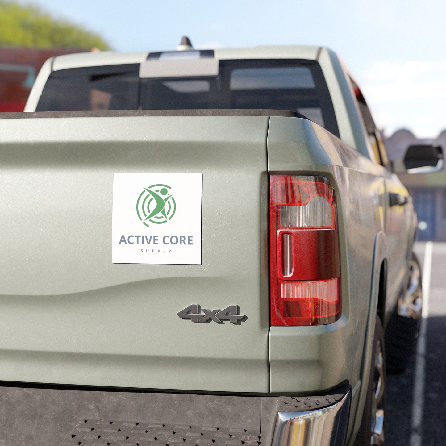 Active Core Supply Car Magnet - Fitness Logo Vehicle Decal
