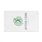 Active Core Supply Hand Towel — Fitness Logo Cotton Gym Towel