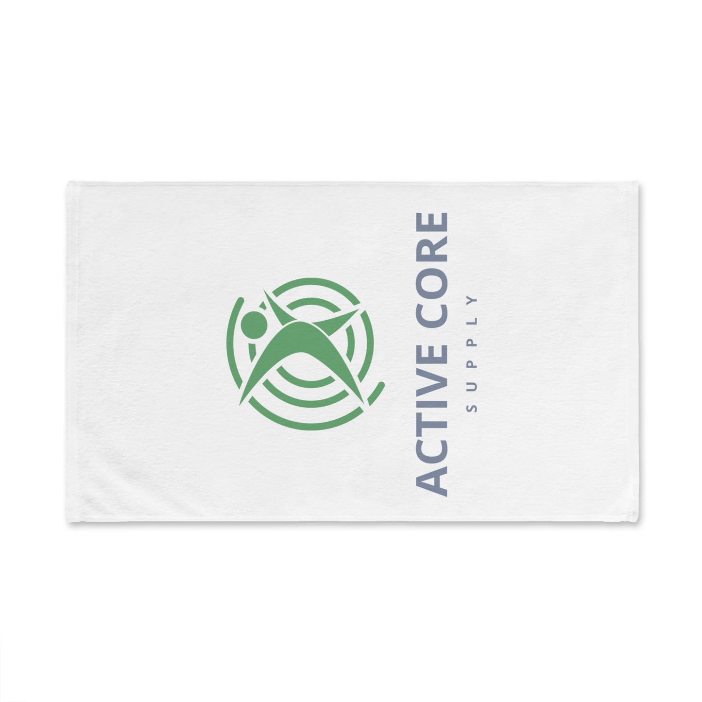 Active Core Supply Hand Towel — Fitness Logo Cotton Gym Towel