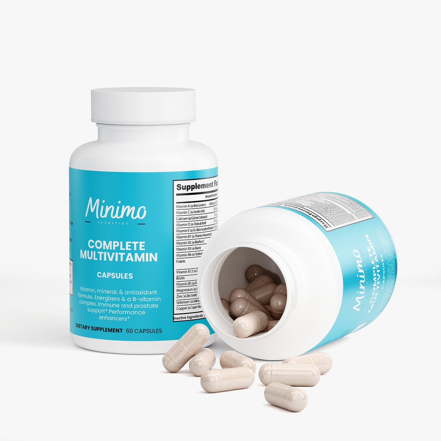 Complete Multivitamin Immunity Boost Capsules 60 Count Daily