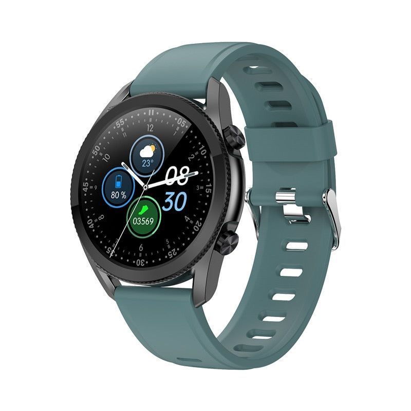 Bluetooth Smartwatch Waterproof Fitness Tracker Weather Display Watch