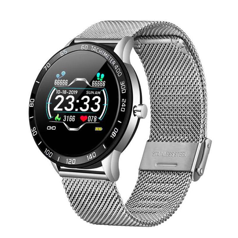 Luxury LED Smartwatch Heart Rate Fitness Tracker Sport Watch