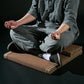 Bamboo Fiber Zafu Round Meditation Cushion Zen Support