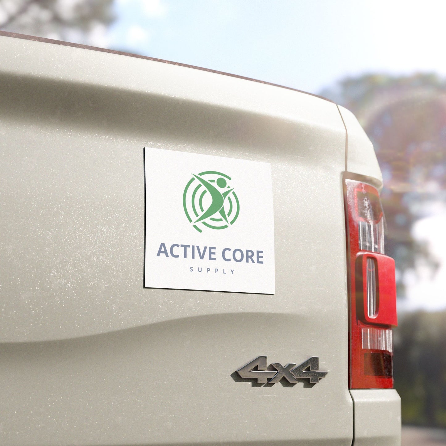 Active Core Supply Car Magnet - Fitness Logo Vehicle Decal