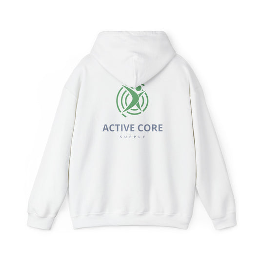 Active Core Fitness Hoodie — Minimal Gym Logo Pullover