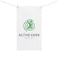 Active Core Supply Hand Towel — Fitness Logo Cotton Gym Towel