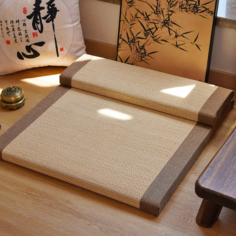 Bamboo Fiber Zafu Round Meditation Cushion Zen Support