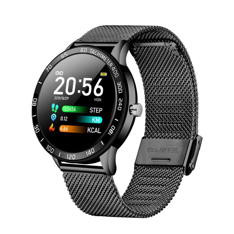 Luxury LED Smartwatch Heart Rate Fitness Tracker Sport Watch