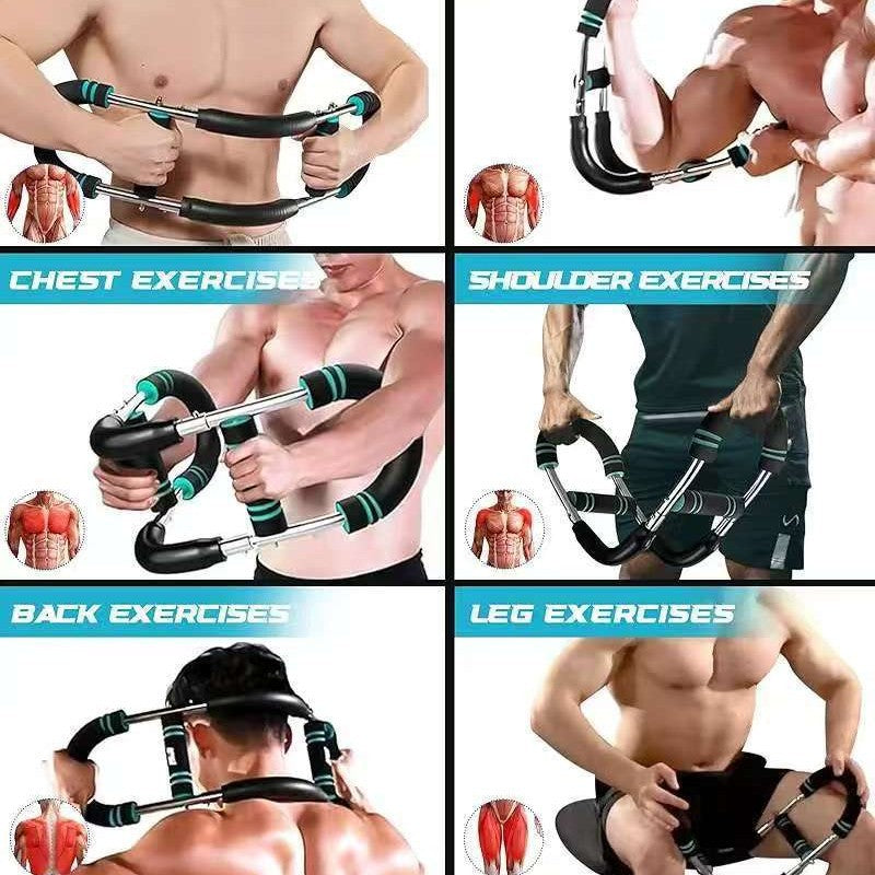 Adjustable U-Shaped Chest Arm Strength Trainer Equipment