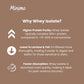 Chocolate Whey Isolate Protein Powder Muscle Recovery Shake