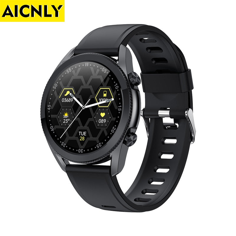 Bluetooth Smartwatch Waterproof Fitness Tracker Weather Display Watch