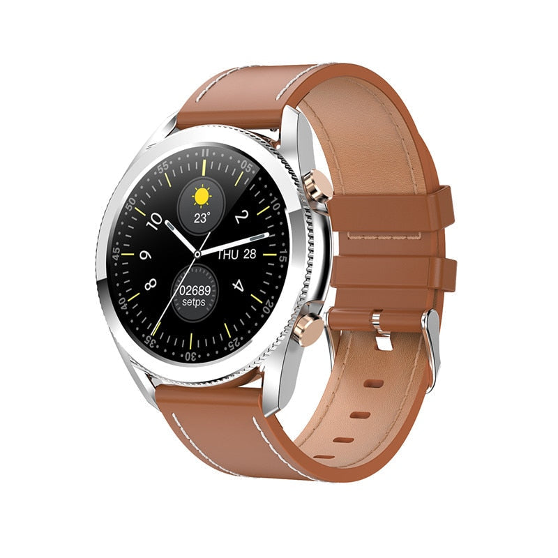Bluetooth Smartwatch Waterproof Fitness Tracker Weather Display Watch