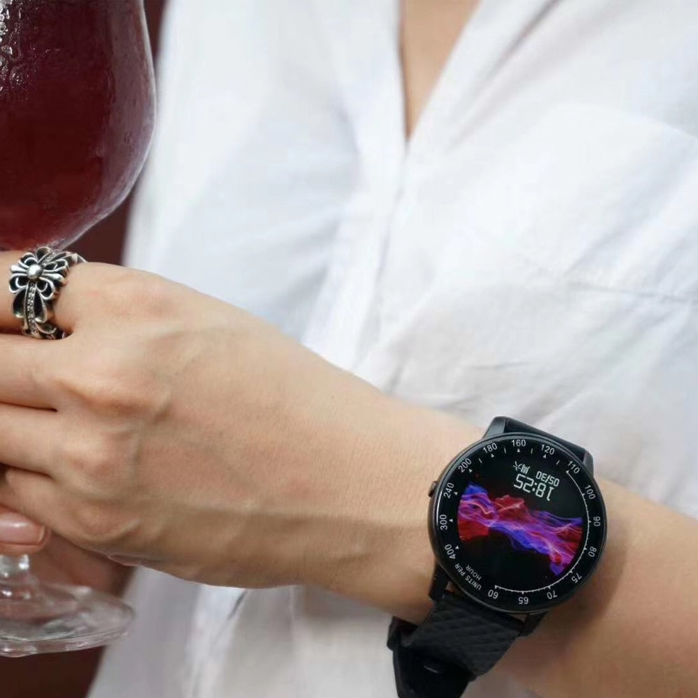 Smartwatch Heart Rate Blood Pressure Fitness Tracker Wearable