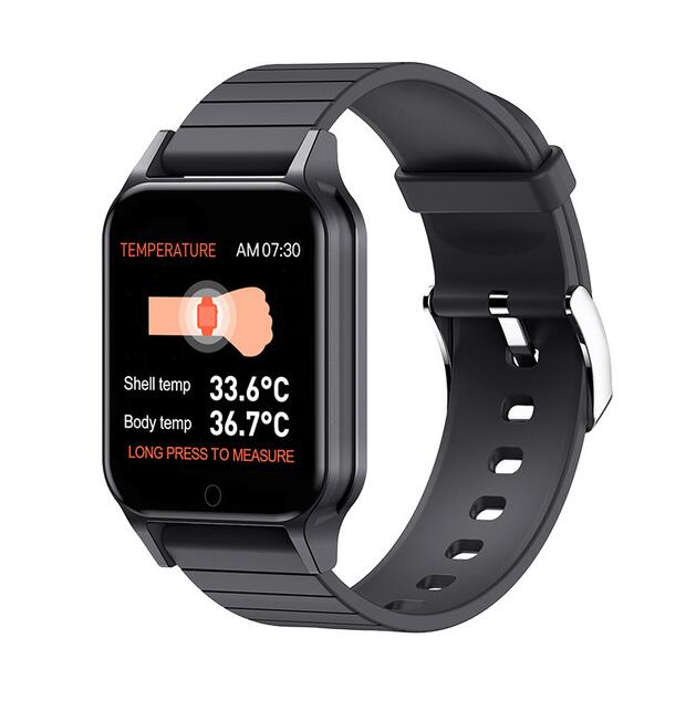 T96 Smartwatch Body Temperature Heart Rate Fitness Tracker