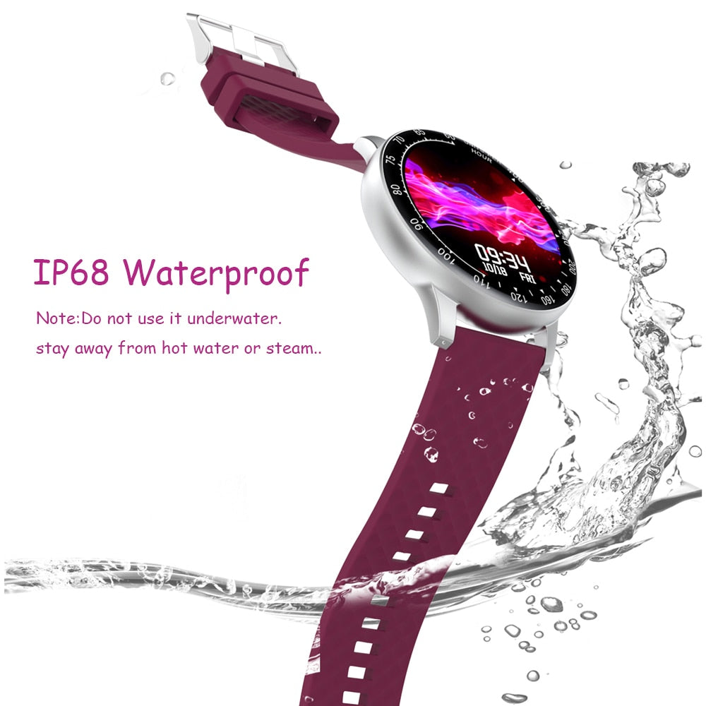 Smartwatch Heart Rate Blood Pressure Fitness Tracker Wearable