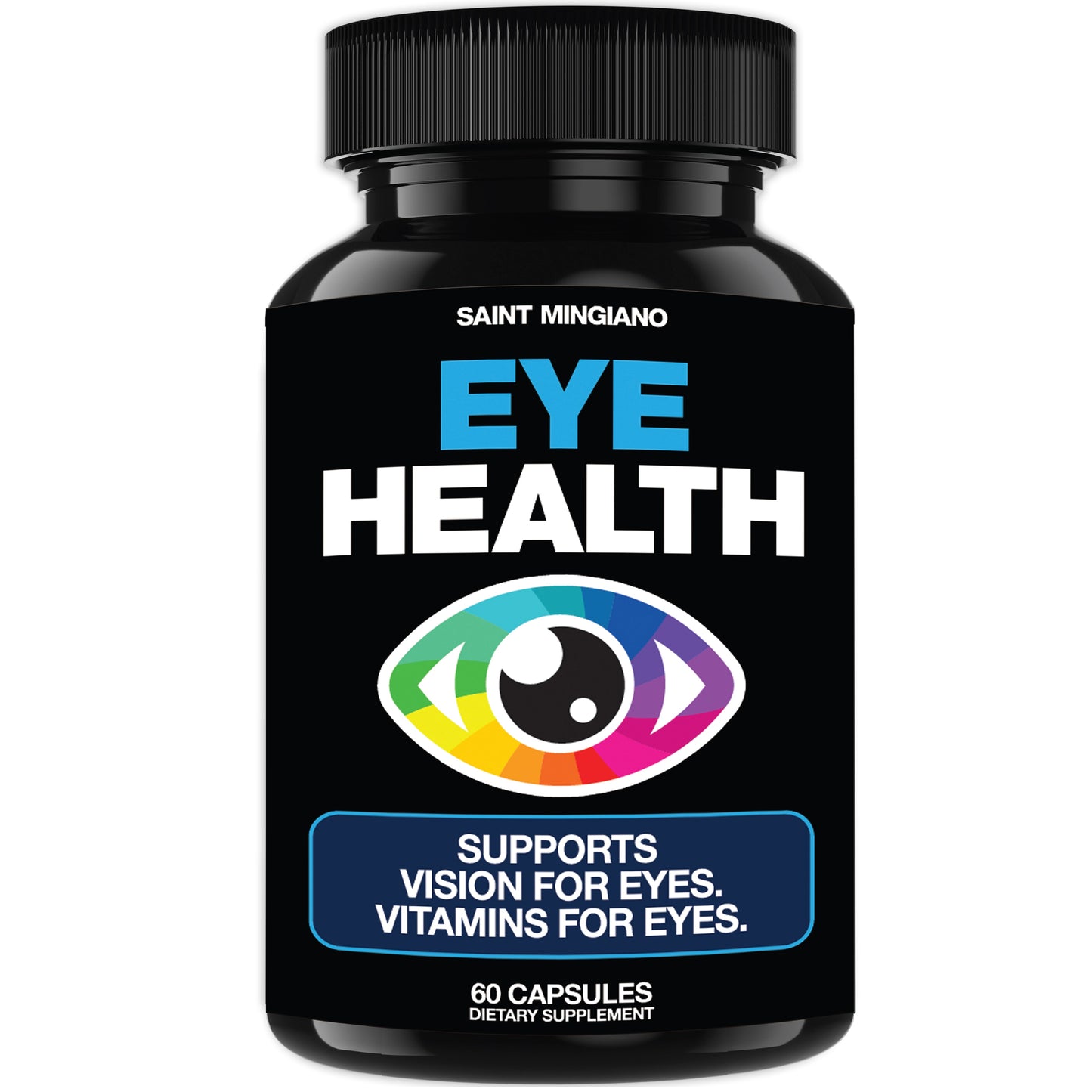 Eye Health Vision Support Vitamins Supplement Capsules 60ct