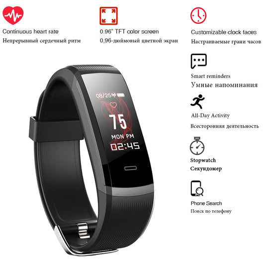 Sport Smartwatch Waterproof Color Screen Fitness Tracker