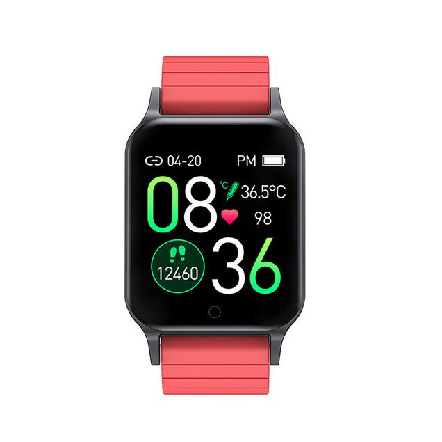T96 Smartwatch Body Temperature Heart Rate Fitness Tracker