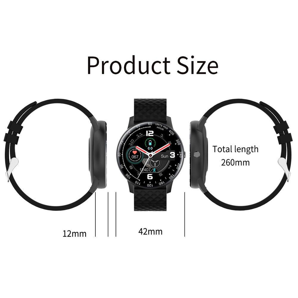Smartwatch Heart Rate Blood Pressure Fitness Tracker Wearable