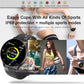 Smartwatch Heart Rate Blood Pressure Fitness Tracker iOS Android
