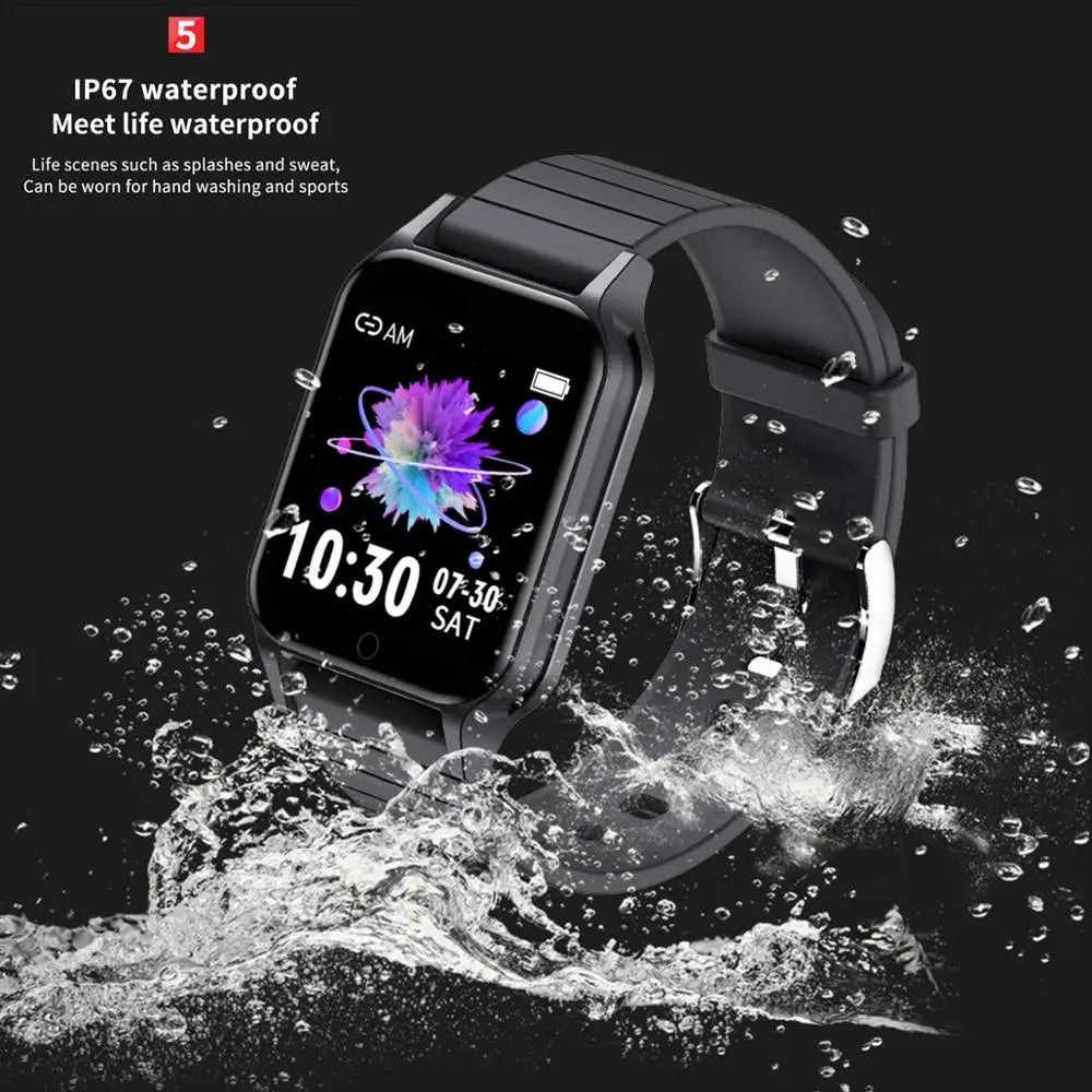 T96 Smartwatch Body Temperature Heart Rate Fitness Tracker