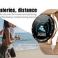 Luxury LED Smartwatch Heart Rate Fitness Tracker Sport Watch