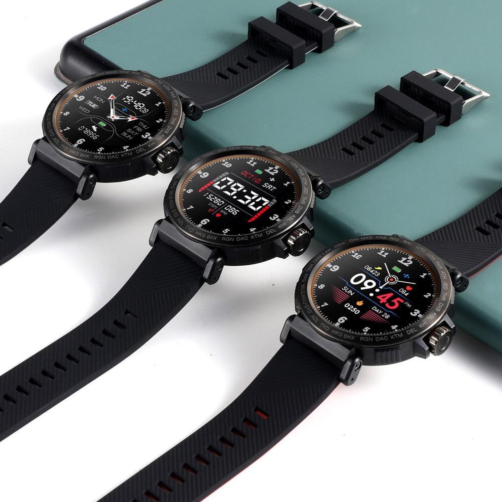 IP68 Waterproof Smartwatch Touch Screen Fitness Tracker Watch