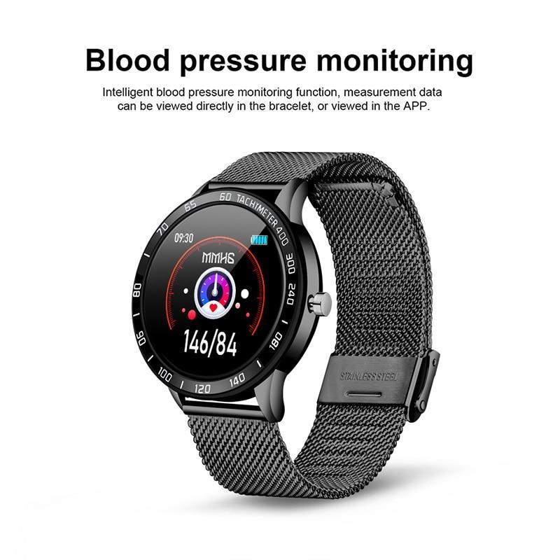 Luxury LED Smartwatch Heart Rate Fitness Tracker Sport Watch