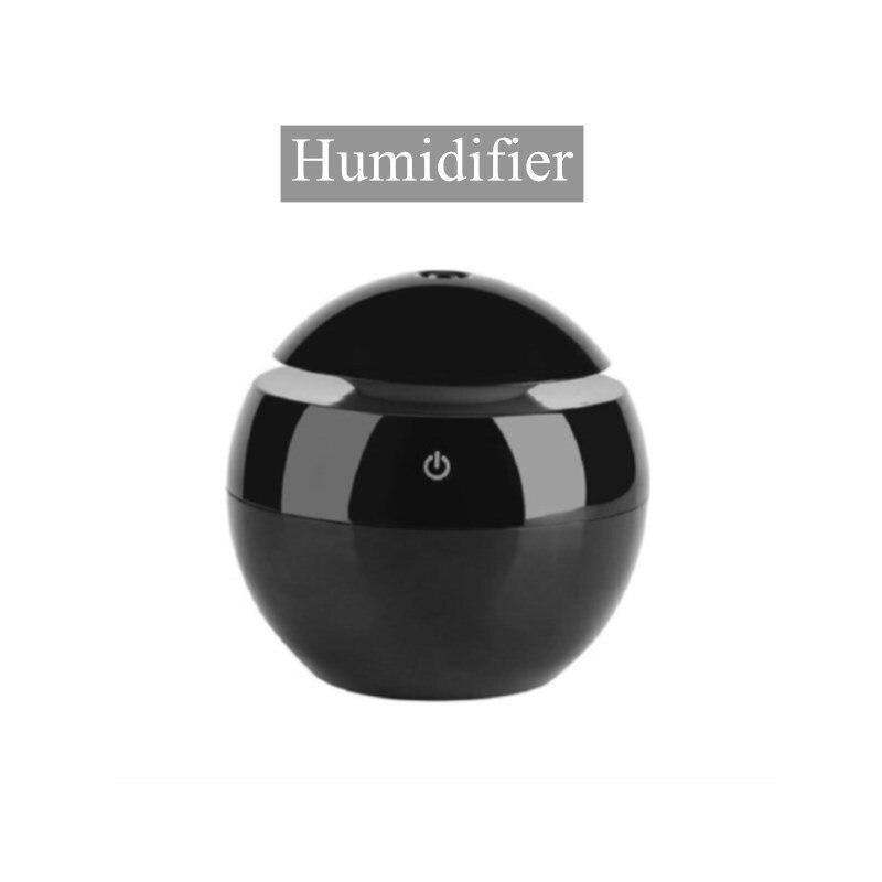 Ultrasonic Wood Aroma Diffuser LED Essential Oil Humidifier