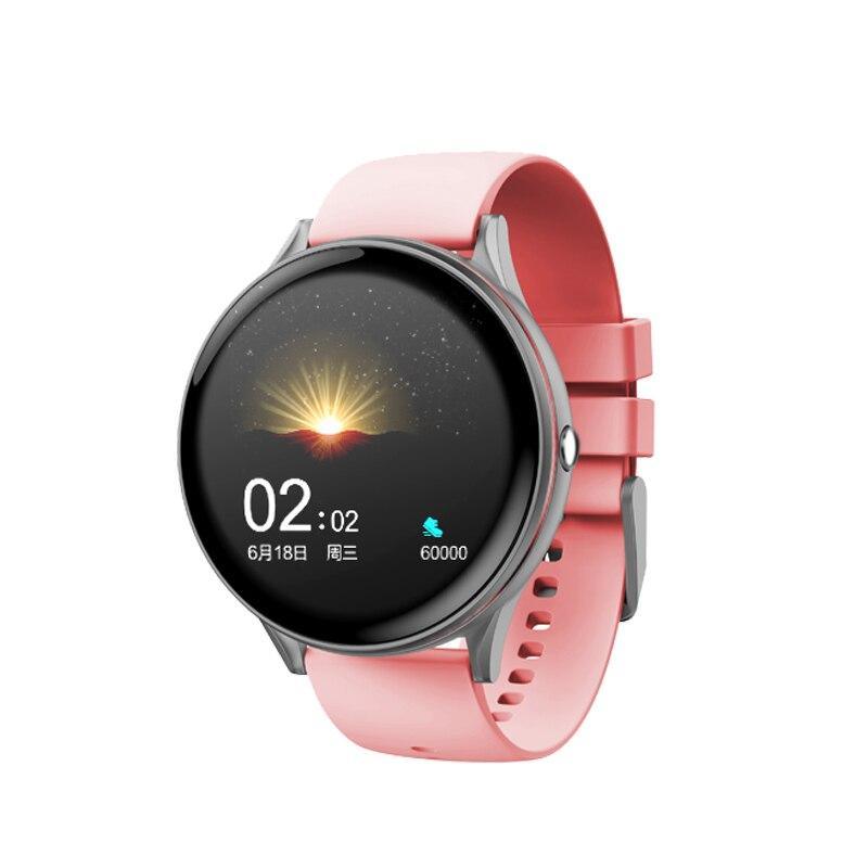Smartwatch Heart Rate Blood Pressure Fitness Tracker iOS Android