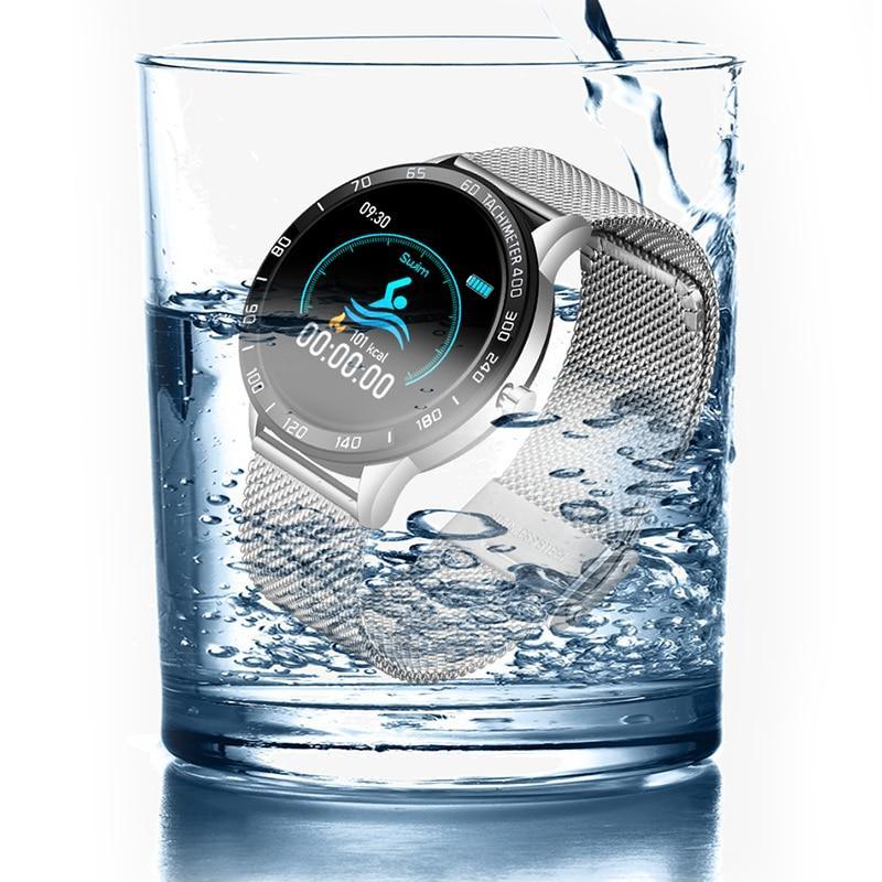 Luxury LED Smartwatch Heart Rate Fitness Tracker Sport Watch