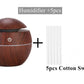 Ultrasonic Wood Aroma Diffuser LED Essential Oil Humidifier