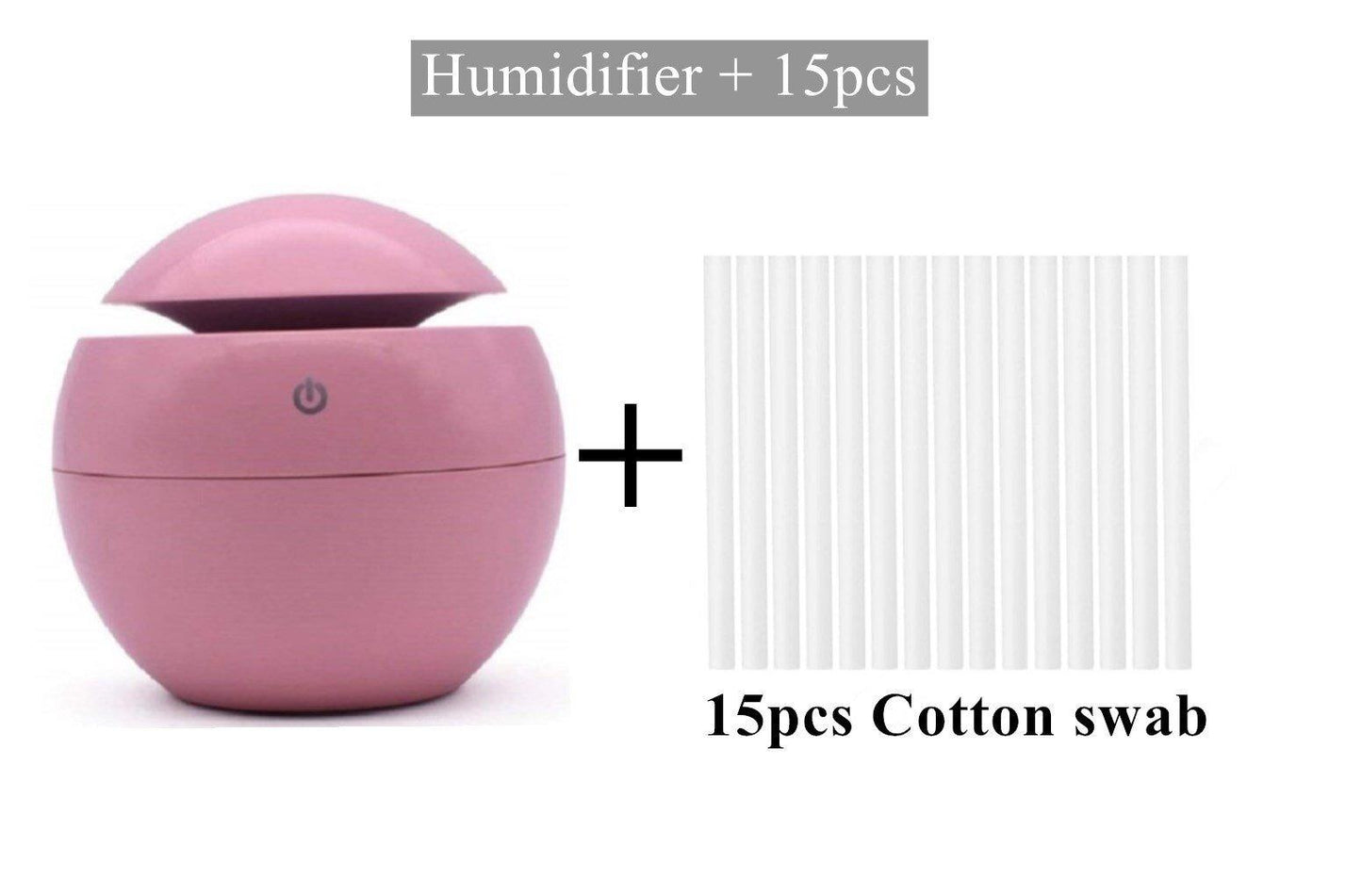 Ultrasonic Wood Aroma Diffuser LED Essential Oil Humidifier