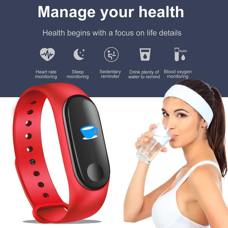 Bluetooth Sport Smartwatch Fitness Tracker Android iOS Watch
