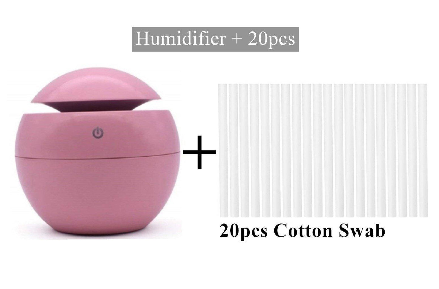 Ultrasonic Wood Aroma Diffuser LED Essential Oil Humidifier