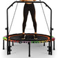 Zoshine 48-Inch Large Size Indoor Trampoline for Exercise Fitness Weight Loss Body Shaping Foldable Trampoline with Tension Rope