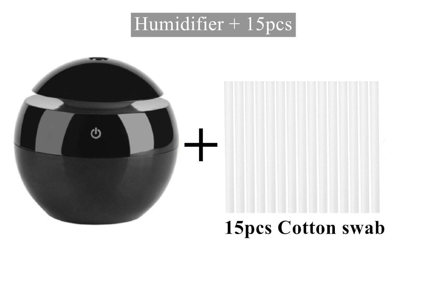 Ultrasonic Wood Aroma Diffuser LED Essential Oil Humidifier