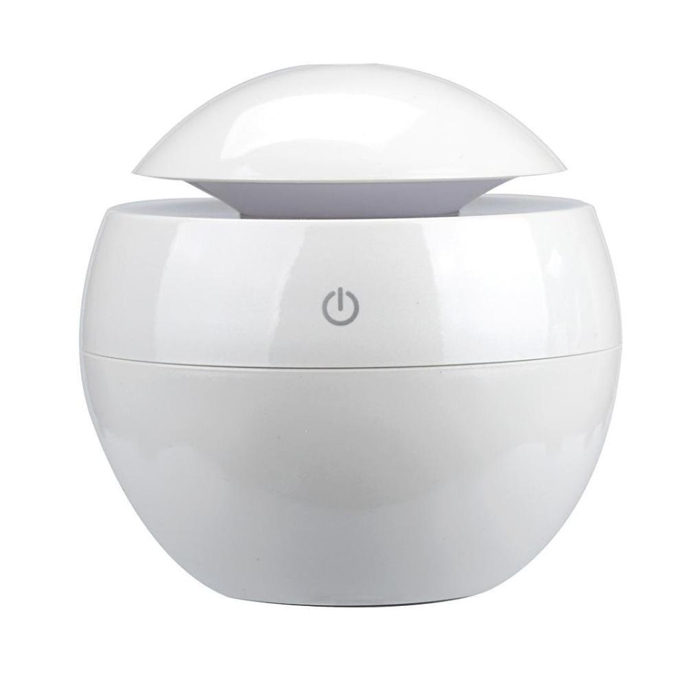 Ultrasonic Wood Aroma Diffuser LED Essential Oil Humidifier